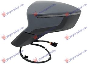 RETROVIZOR ELEKTRICNI SA GREJACEM PM (ELEKTRO-SKLOPIV) (MIGAVAC) (8 PIN) (KONVEKSNO STAKLO) LEVO
