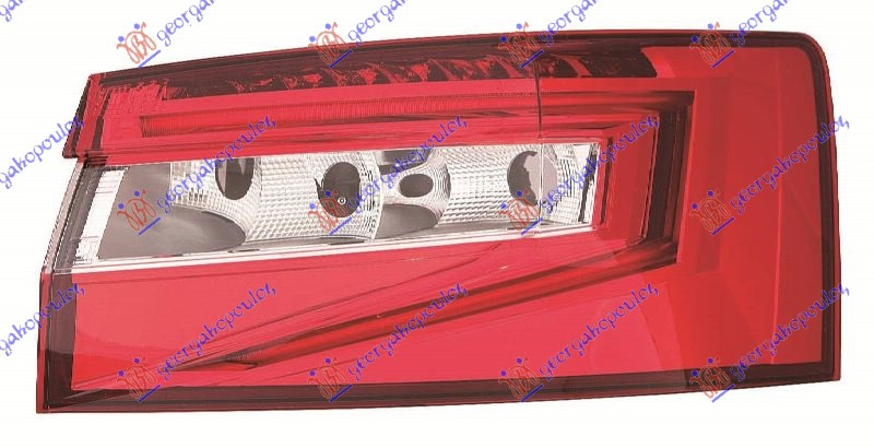 STOP LAMPA SPOLJASNJA (LED/PY21W/P21W) (DEPO) DESNO