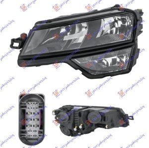 FAR ELEKTRICNI (H7/H1/H8) SA LED DNEVNIM SVETLOM (DEPO) LEVO