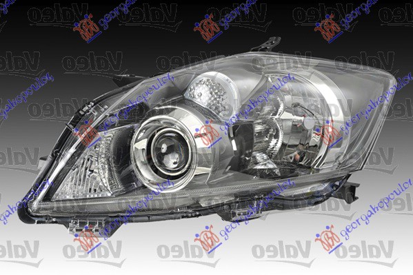 HEAD LAMP ELECTRICAL DARK GRAY (VALEO)