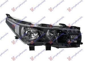 FAR ELEKTRICNI CRNI SA LED DNEVNIM SVETLOM (TYC) DESNO