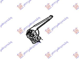 REAR WINDOW REGULATOR ELECTRICAL (W/O MOTOR)