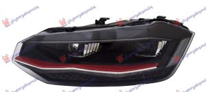 HEAD LAMP LED (W/RED MOULDING) (GTI) (VALEO)
