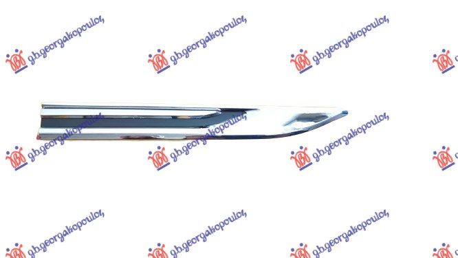 FRONR FENDER MOULDING (CHROME) (V8) -2023 DESNO