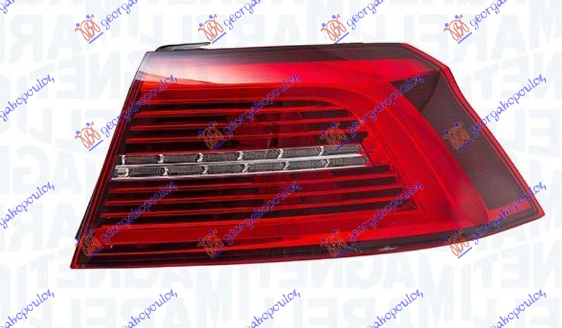 STOP LAMPA SPOLJASNJA (SEDAN) LED (MIGAVAC U SREDINI) (MARELLI) DESNO