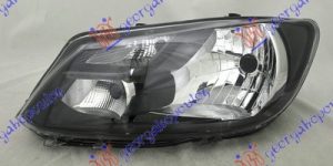 FAR ELEKTRICNI (CRNI OKVIR) (H4) (SA MOTOROM) (TYC) LEVO