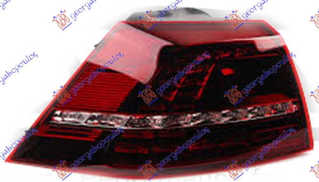 STOP LAMPA SPOLJASNJA (LED) (R) LEVO