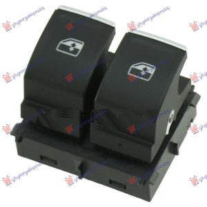 PREKIDAC U PREDNJIM VRATIMA (2 TASTERA) HROM (4 PIN) LEVO